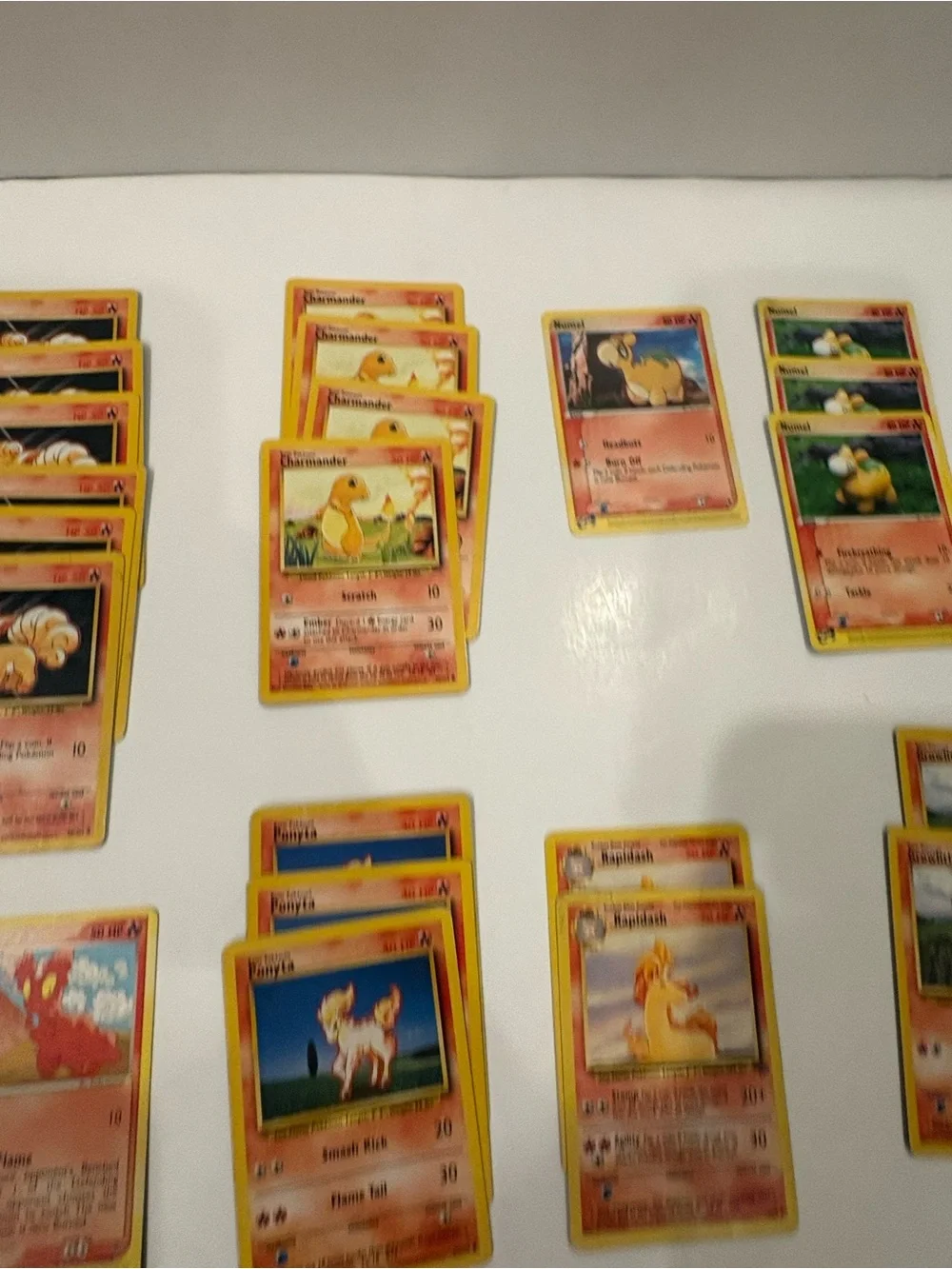 Pokemon Fire Type Trading Cards - Picture 5 of 10